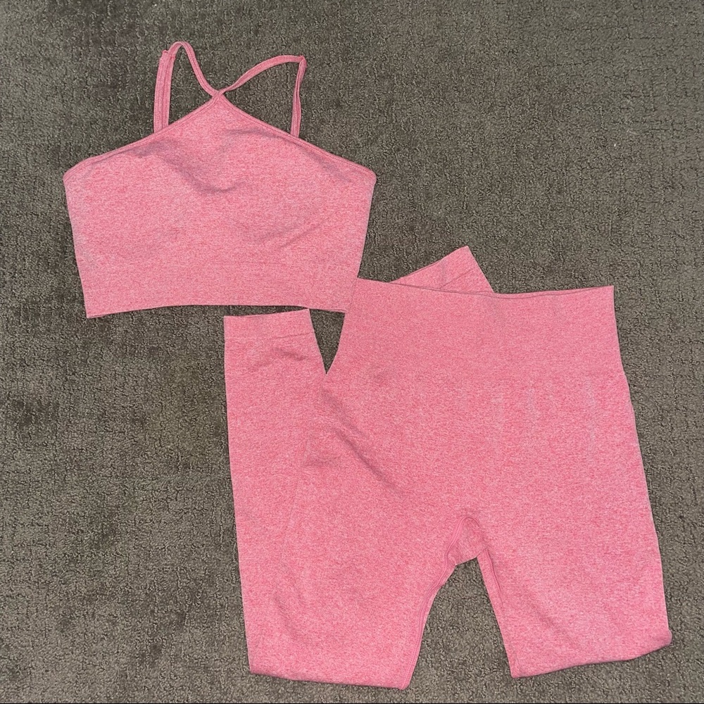 Legging and sports bra set